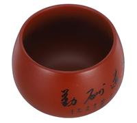 Beavorty Tasse à Thé Chinoise en Porcelaine, Style Zisha, Grosse Capacité, Design Élégant, pour Cérémonie du Thé et Usage Domestique