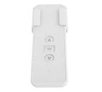 Beavorty Télécommande Rideau Électrique 433MHz pour Ouvre Rideau Automatique avec Télécommande, Plastique Blanc, Transmission de Signal Stable, Maison et Salon