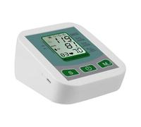 Beavorty Tensiomètre hématomanomètre moniteur de cardiaque machine automatique bras blanche