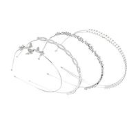 Beavorty -tête Élégant En Strass Pour Mariée Accessoire Chic Pour Fête De Mariage Ou Banquet