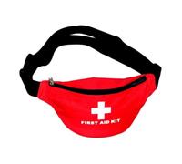 Beavorty Trousse De Secours Portable Rouge, Pochette Étanche Multifonction, Nylon Solide, Taille Compacte Ceinture, Pour Activités Extérieures Comme Kayak, Randonnée, Surf Et Navigation De Plaisance