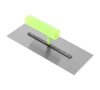Beavorty Truelle de Finition à Main pour Plaques de Plâtre, Spatule de Lissage Portable en Acier Manche en Plastique, Outil de Plâtrage Léger pour Enduit et Cloison Sèche, Usage Domestique