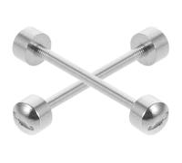 Beavorty Tube à Vis de Montre en Métal Argenté 2pcs, Facile à Installer pour Réparer Bracelets et Fermetures de Montres, Outil Indispensable pour Horlogers