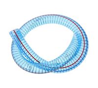 Beavorty Tuyau D'alimentation Transparent 6 Mm, Tuyau de Transfert D'huile et Diesel Résistant à Haute Pression, Flexible et Spiralé, Tube D'entrée pour Pompe, pour Essence et Applications