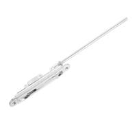 Beavorty Verrou Encastré de Porte en Acier Inoxydable 304, Pêne Dissimulé Sécurisé, Loquet Coulissant pour Portes et Fenêtres, Verrouillage et Inférieur, Lot, Usage Résidentiel