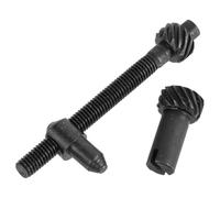 Beavorty Vis de Réglage de Tension Chaîne pour Tronçonneuse 2 Pcs en Métal, Accessoire Compatible Modèles 4500 5200 5800, Tendeur Chaîne Réglable pour Outils Électriques Jardin