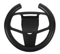 Beavorty Volant de Jeu de Course sans Fil Ergonomique en Plastique Prise en Main Confortable pour Remplacement du Volant de Jeu Console Noir