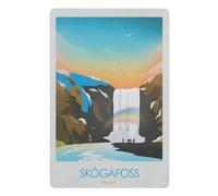 BEAYODKP 5D Diamant Peinture ，Islande, pour observer l'arc-en-ciel de Skogafoss，Diamond Painting Strass Complet, Croix Peinture Strass Salon Chambre Stickers Home Décoration Murale（50 x 60 cm）-AE46