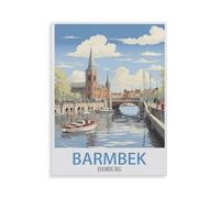 BEAYODKP 5D Diy Diamond Painting，Barmbek, Hambourg, Allemagne，Cross Stitch Full Diamond Embroidery Mosaic Pattern Beaded Embroidery（40 x 50 cm/15.74 x 19.68 pouces）-HX56