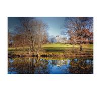 BEAYODKP 5D Diy Diamond Painting，Château Richmond sur l'Oker à Braunschweig，Cross Stitch Full Diamond Embroidery Mosaic Pattern Beaded Embroidery（40 x 50 cm/15.74 x 19.68 pouces）-AF3