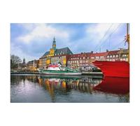 BEAYODKP 5D Diy Diamond Painting，Emden - Ratsdelft，Cross Stitch Full Diamond Embroidery Mosaic Pattern Beaded Embroidery（50 x 60 cm/19.68 x 23.62 pouces）-AC83