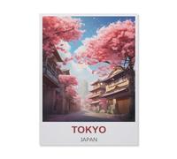 BEAYODKP 5D Diy Diamond Painting，Tokyo Japon，Cross Stitch Full Diamond Embroidery Mosaic Pattern Beaded Embroidery（40 x 50 cm/15.74 x 19.68 pouces）-IB76