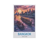 BEAYODKP Bangkok, Thaïlande,Peinture par Numéros Adultes et Enfants Débutants Peintures avec Cadre Comprend des Pinceaux et des Peintures Acryliques(40x50cm) 15.7x19.6 pouces-GA16