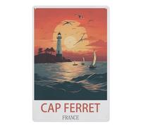 BEAYODKP Cap Ferret France，Peinture par Numero Adulte, Cadeau de Peinture à l'huile de Bricolage numérique pour Enfants Adultes Peindre par Nombre Kits(30x40cm)-AC53