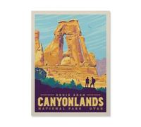 BEAYODKP DIY 5D Diamant Peinture Broderie Kit Diamant Peinture，Arc des Druides，Mosa?que Artisanat Cadeaux Faits à La Main（30 x 40 cm/11.81 x 15.74 pouces）-HQ100