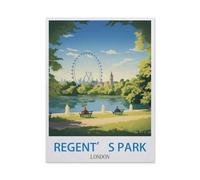BEAYODKP DIY 5D Diamant Peinture，Regent’s Park Londres（40x50cm）