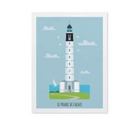 BEAYODKP Kits de peinture diamant 5D，Phare de Calais, France，Full Drill Arts du diamant Peinture par numéros Kits pour la décoration murale de la maison（50 x 60 cm/19.68 x 23.62 pouces）-BQ28
