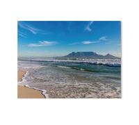 BEAYODKP Panneau Métal Vintage，Afrique du Sud - Cap Town，Fer Plaque Peinture Rétro Décoration Murale Art Mural à Suspendre pour Jardin Cour Maison Café Extérieur Club Bar(30x40cm 12x16 inch-AE52