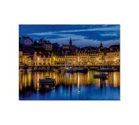 BEAYODKP Panneau Métal Vintage，Audierne，Fer Plaque Peinture Rétro Décoration Murale Art Mural à Suspendre pour Jardin Cour Maison Café Extérieur Club Bar(20x30cm 8x12 inch-AR27