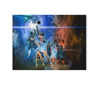 BEAYODKP Panneau Métal Vintage，Basketball extrême，Fer Plaque Peinture Rétro Décoration Murale Art Mural à Suspendre pour Jardin Cour Maison Café Extérieur Club Bar(30x40cm 12x16 inch-AD92