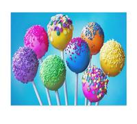 BEAYODKP Plaque en métal rétro，Cake pops，pour décoration de maison, cuisine, bar, café, club, cave - Décoration murale vintage(30x40cm 12x16 inch-W100