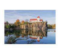 BEAYODKP Plaque en métal vintage，Église de montagne de Beucha，Vintage Art Sign Home Kitchen Bar Cafe Club Cave Décoration Tin Sign(15x30cm 6x12 inch-AA21