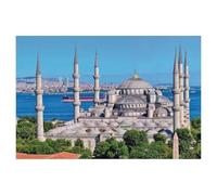 BEAYODKP Signe Métal Vintage，Istanbul, Turquie，Rétro Peinture Plaque Signe En Fer Décor Mural Art Mural Suspendu Pour Salon Maison Café Décoration Noël Cadeau(30x40cm 12x16 inch-AA78