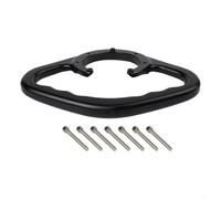 BEAZOOM Accoudoir de sécurité pour passager de moto CBR954RR CBR1100XX CB900F 919 CBR250RR 400RR VFR400 Rouge (noir)