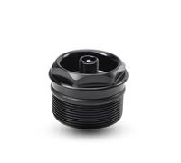 BEAZOOM Alliage d'aluminium pour fourche de vélo RockShox, noyau AV remplaçable avec joint d'étanchéité pour anneau, filetage 28,3/30,3/32,3 x 1,0 mm, noir 28,3 x 1,0 mm A