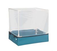BEAZOOM Boîte de plantation de champignons d'intérieur transparente, abri d'observation écologique, tente de culture résistante aux intempéries avec fermeture éclair et pare-soleil, 40 x 30 x 40 cm