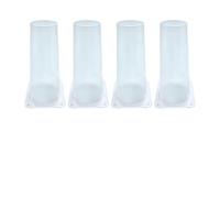 BEAZOOM Boudin de chauve-souris unidirectionnel sans cruauté, cône de sortie transparent réutilisable pour grenier et avant-toit, plastique résistant aux UV, facile à installer
