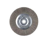 BEAZOOM Brosse à lamelle en acier inoxydable de 150 mm de diamètre avec trou de 16 mm, pour ébavurage du métal, élimination de la rouille, polissage