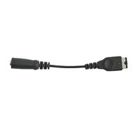 BEAZOOM Câble adaptateur audio 11 cm 3,5 mm pour Game Boy SP, convertisseur jack casque console SP, noir
