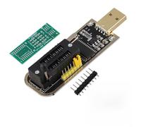 BEAZOOM CH341A Programmateur USB pour flash série 24 25 pour EEPROM, carte adaptateur UART avec port parallèle pour microcontrôleur STC