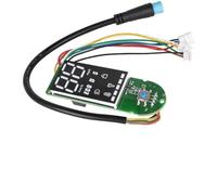 BEAZOOM Circuit Board 1S Scooter électrique, panneau de commande avec écran, interrupteur de carte mère, partie en plastique vert, noir 1 pièce