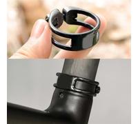 BEAZOOM Collier de serrage T800 en fibre de carbone pour tige de selle 6 g ultra léger compatible avec bague de 318 mm 349 mm pour vélo