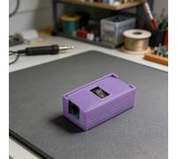 BEAZOOM Commutateur de commande RJ11 pour téléphone, fax et modem ADSL, boîtier en ABS violet répartiteur de ligne vers mute sonnerie ou blocage de connexion Internet
