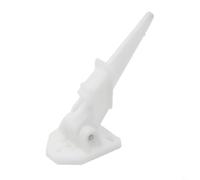 BEAZOOM Compteur de vitesse pour bateau Pitot Tube Capteur de pression en plastique avec fonction Kick-up pour jauge de vitesse marine jusqu'à 80 MPH Blanc