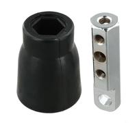 BEAZOOM Connecteur de câble de salle de sport, pour bloqueur de poulie en acier inoxydable de 5 à 6 mm, câbles d'équipement de fitness avec boule