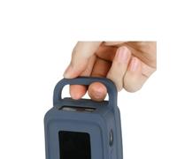 BEAZOOM Coque en silicone pour batterie externe Anker 27650 mAh avec | Housse de transport en silicone avec sangles pour Anker 27650mAh Portable pour chargeur Noir