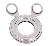 BEAZOOM Coupe-œuf en acier inoxydable pour œufs à la coque, ouvre-gadget de cuisine facile en acier 430, 10,5 cm