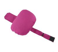 BEAZOOM Coussin d'appui-tête de voiture en daim, support de cou doux pour Mercedes Classe S et tous les véhicules, coussin de conduite ergonomique pour réduire la fatigue, beige (rouge)