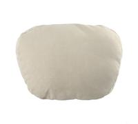 BEAZOOM Coussin d'appui-tête de voiture en daim, support de cou doux pour Mercedes Classe S et tous les véhicules, coussin de conduite ergonomique pour réduire la fatigue, beige (beige)