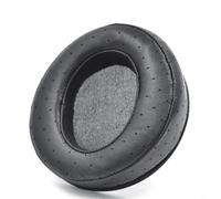 BEAZOOM Coussinets en cuir de chèvre pour Samson Technologies SR850 SR950, confortables et non perforés, faciles à installer, noirs (trous)