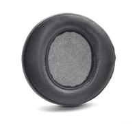 BEAZOOM Coussinets en cuir de chèvre pour Samson Technologies SR850 SR950, confortables et non perforés, faciles à installer, noirs (sans trous)