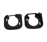 BEAZOOM Couvre-crampons pour pédales de vélo Speedplay pour X1 X2, en résine ABS pour protections de crampons de vélo, marche à traction légère, noir argenté