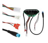 BEAZOOM E9T Tableau de bord de trottinette électrique pour tableau de commande principal, 88 x 40 mm avec contrôleur de frein unique, circuit imprimé résistant à l'abrasion pour scooters E9T