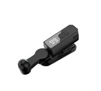 BEAZOOM Écran LED pour radiodiffusion en direct rechargeable avec clic automatique, intervalle de clic personnalisable 999s, 90 mAh, 6 heures d'autonomie, appareil ABS léger noir