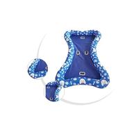 BEAZOOM Flotteur de piscine gonflable en PVC pour grands chiens, 145 x 95 cm, radeau de natation stable pour animaux de compagnie avec valve de gonflage facile, chaise longue d'été bleue pour piscine