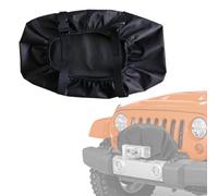 BEAZOOM Housse de treuil 600D résistante aux UV et à la pluie pour protection de treuils électriques tout-terrain pour camion SUV noir 43,2 x 14,5 x 13,2 cm